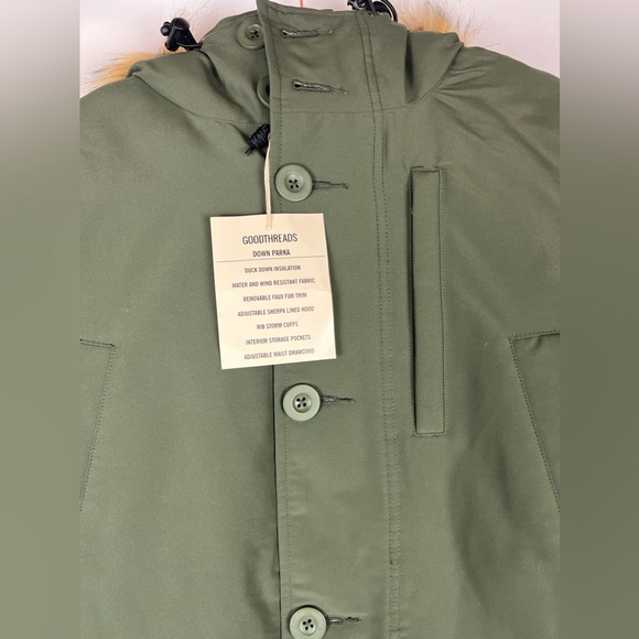 NWT Goodthreads Men's Down Filled Hooded - Picture 6 of 9